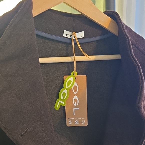 NWT - OGL Dark Brown Women's Blazer - Picture 6 of 6